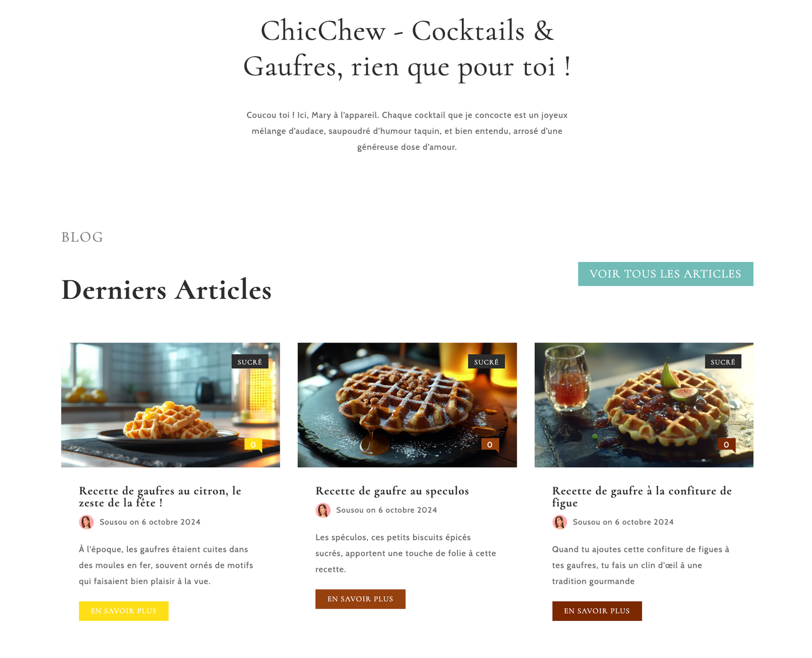 Blog de recettes ChicChew.fr 