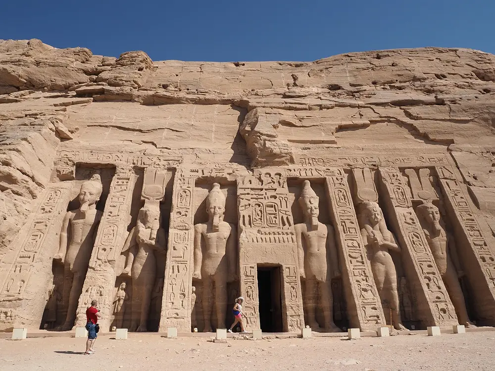 Abou Simbel, temple égyptien