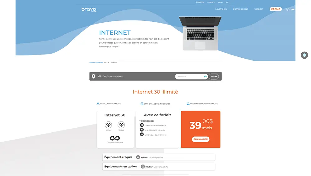 forfait bravo Telecom