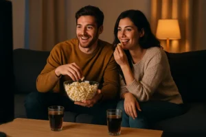 Que devient Yostav et quelle est sa nouvelle adresse en 2025 ? Couple regardant du streaming gratuit sur Yostav