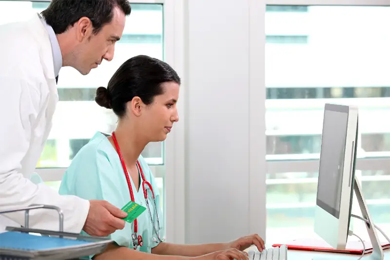 entrées de données médicales