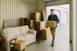 garde meuble temporaire