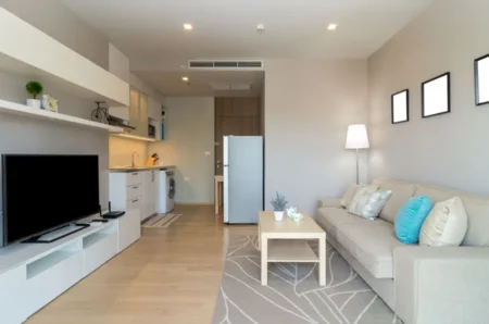 salon fonctionnel et stylé