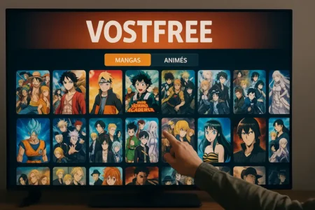 vostfree, site de streaming mangas et animés