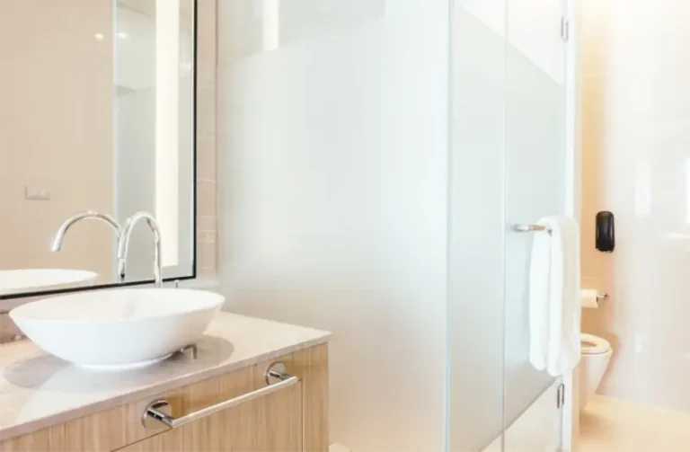 douche en verre sur mesure