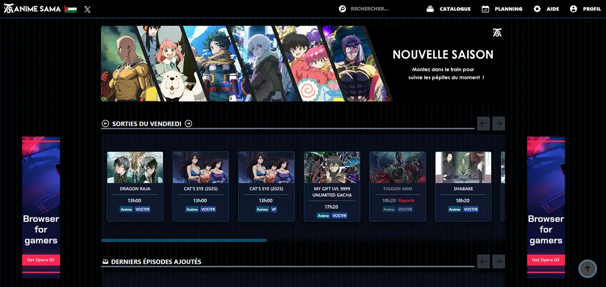 Anime Sama capture d'écran