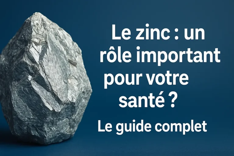 Le zinc : un rôle important pour votre santé ? Le guide complet