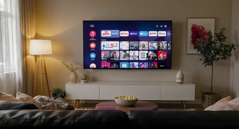 Écran d'ordinateur affichant des sites de streaming gratuits en 2026