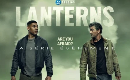 Lanterns : un démarrage canon pour la série DC Affiche de la série Lanterns avec Hal Jordan et John Stewart sur HBO Max